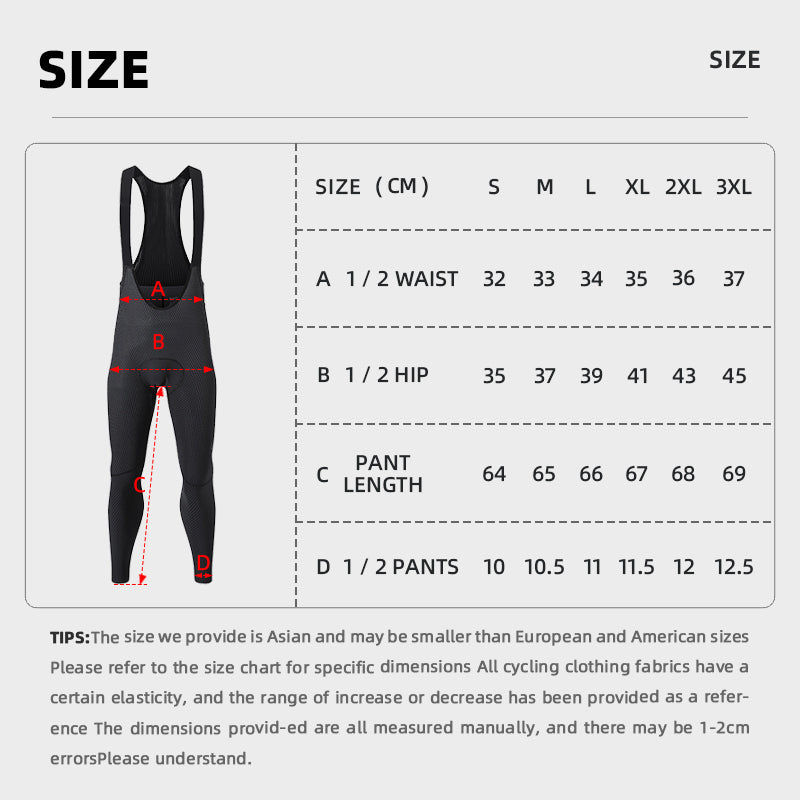 YKYW Men's Diamond-Grid Cycling Bib Tights 120kg/m³ Pad