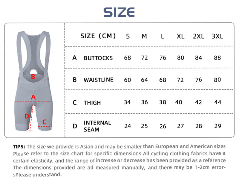 YKYW Men’s Cycling Bib Shorts Elastic Performance 6H Padded Tights Rhino Gray