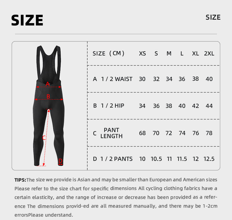 YKYW Men's Thermal Fleece-Lined Cycling Tights for 10–20°C