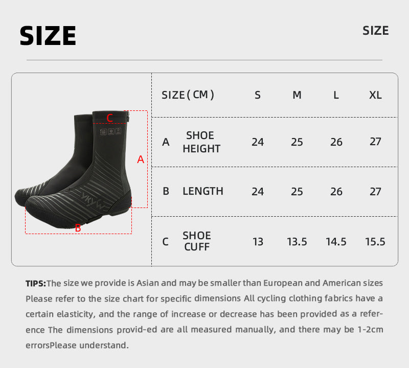 YKYW Ridgewind Cycling Shoe Covers