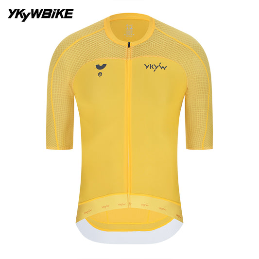 YKYWBIKE Men Cycling Jersey 2026 Summer Short Sleeve Bicycle Shirt Pro Race Road Bike Jersey Top Cycling Clothing MTB