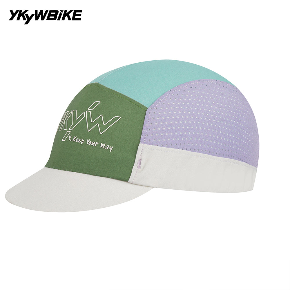 YKYWBIKE 2025 Cycling Caps Colorful Unisex Ventilated Outdoors Sports Caps Road Bike Hat Bicycle Cap MTB Running Caps Breathable