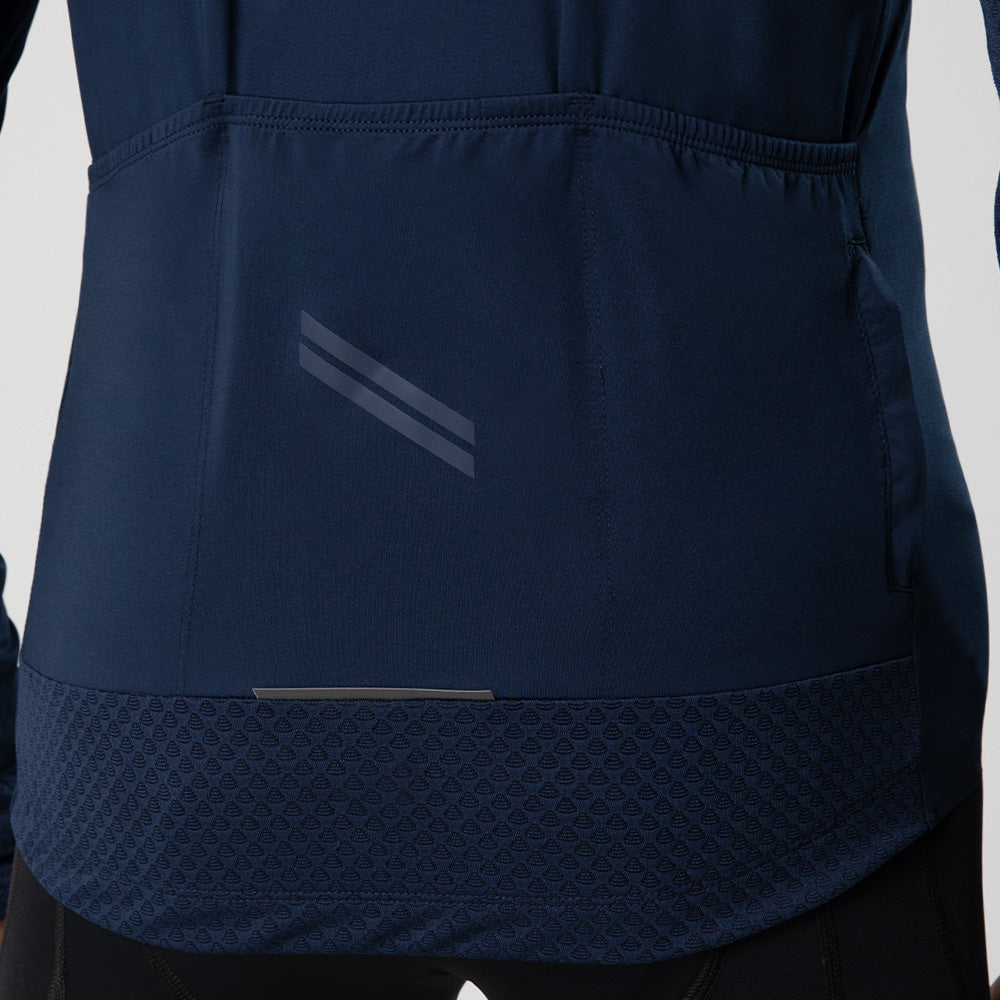 YKYW Men's PRO Team Aero Cycling Jersey Spring Autumn 15-25℃ Long Sleeve Slim High Quality 12 Colors