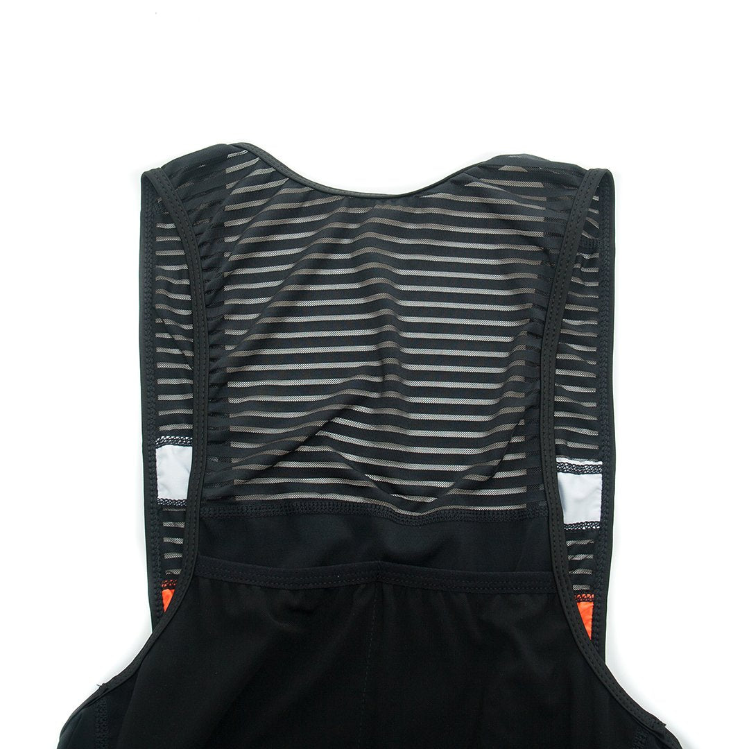 YKYW Men’s Cycling Bib Shorts Cushion Upgrade 7H Lycra Breathable Cool 4 Pockets Black