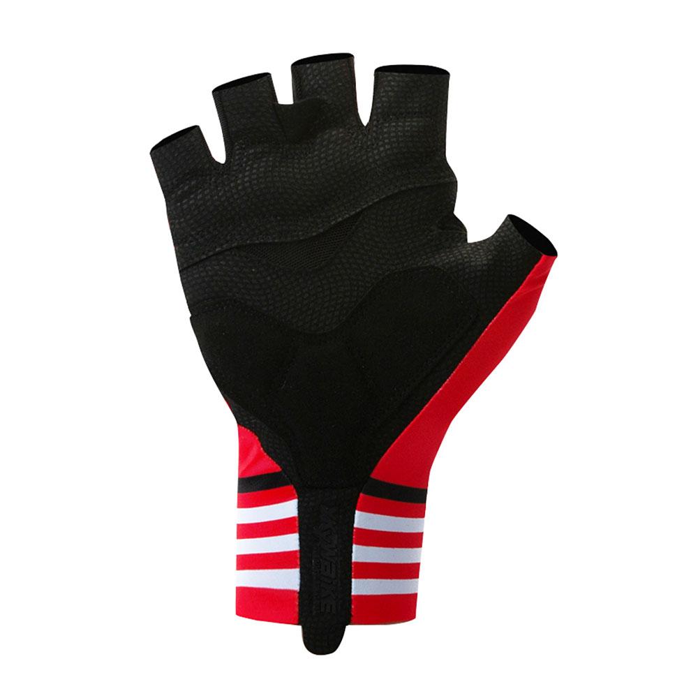 YKYW MTB Road Cycling Half Finger Gloves Lycra Fabric Antiskid Rubber Wear-resistant Shockproof 4 Colors