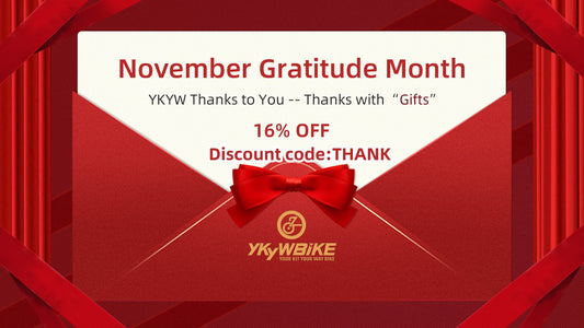 YKYW November Gratitude Month🚴‍♂️: YKYW Thanks to You -- Thanks with “Gifts🎁”