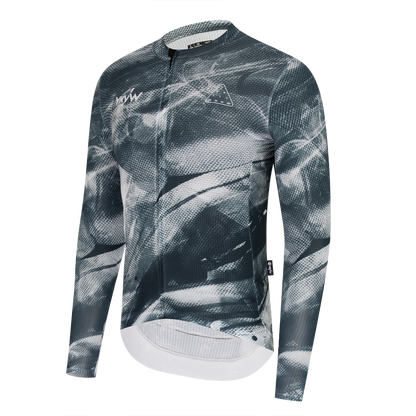 YKYWBIKE 2026 Men Cycling Jersey Long Full Sleeve Road Bike Long Shirt Bicycle Top Jersey MTB Maillot Ciclismo Clothing
