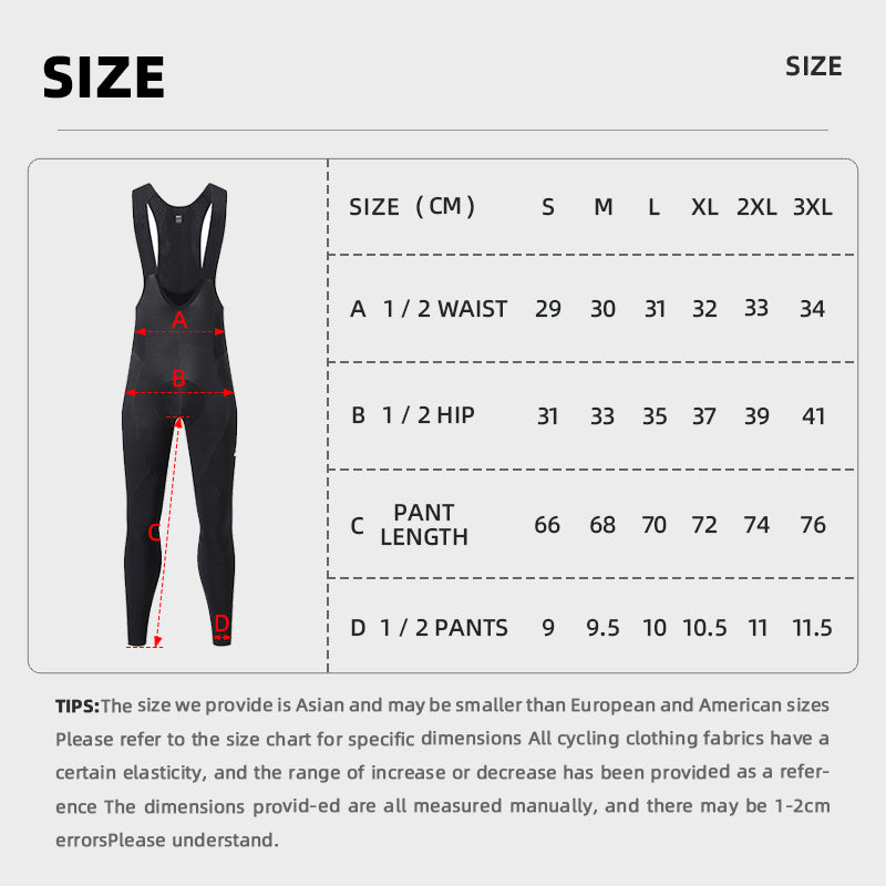 YKYWBIKE 2026 Winter Men Cycling Bib Tights Elastic Interface 120kg/m³ Italy Pad Road Bike Bibs Long Pants Bicycle Clothing