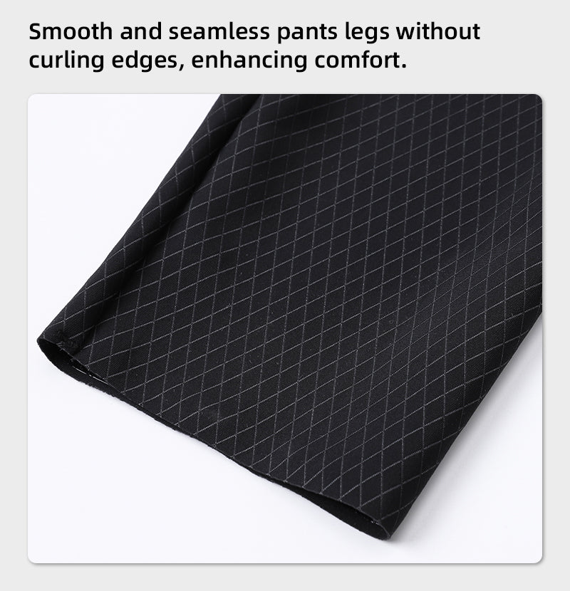 YKYW Men's Diamond-Grid Cycling Bib Tights 120kg/m³ Pad