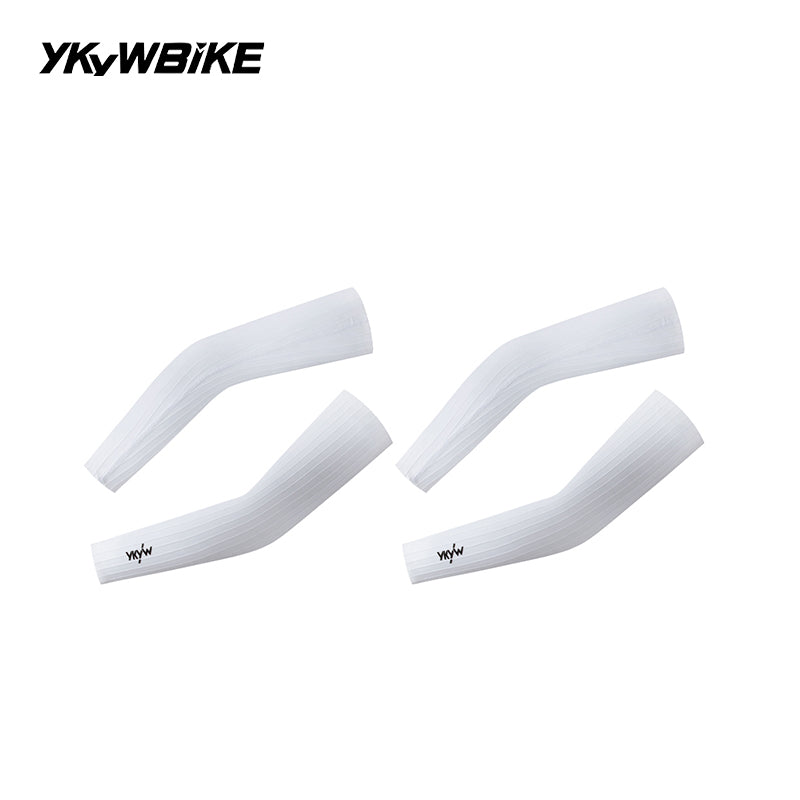 YKYWBIKE Cycling Arm Sleeve Aerodynamic Road Bike Arm Guards Summer SPF 50+ Bicycle Aero Arm Protection Cool Outdoor Arm Sleeve