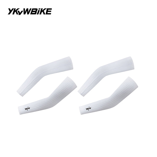 YKYWBIKE Cycling Arm Sleeve Aerodynamic Road Bike Arm Guards Summer SPF 50+ Bicycle Aero Arm Protection Cool Outdoor Arm Sleeve