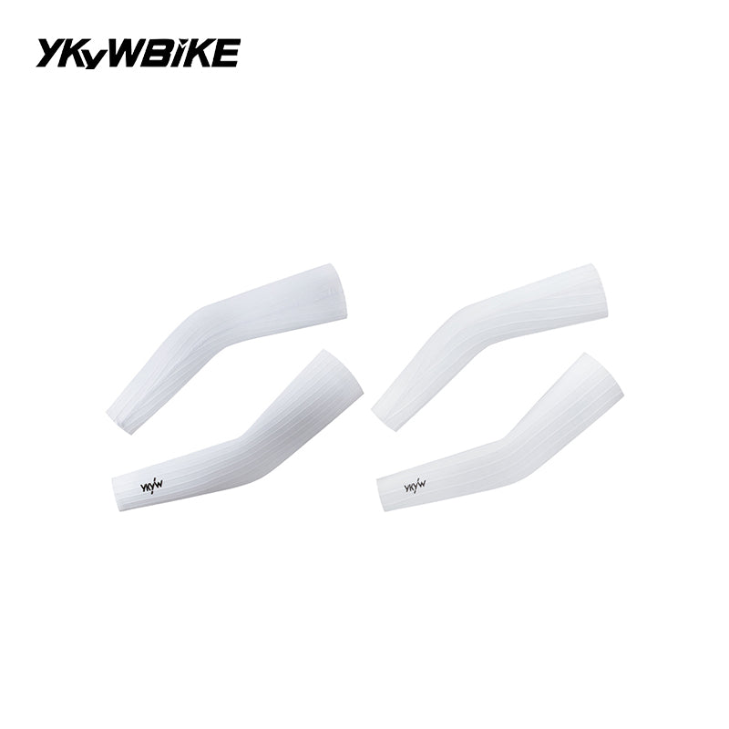 YKYWBIKE Cycling Arm Sleeve Aerodynamic Road Bike Arm Guards Summer SPF 50+ Bicycle Aero Arm Protection Cool Outdoor Arm Sleeve