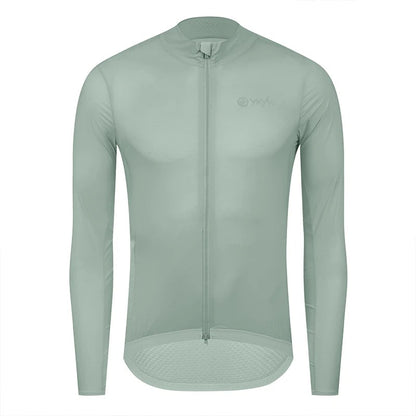 YKYW Men Windproof Waterproof Long Sleeve Cycling Jacket YKK Double Zipper Breathable MTB Bike Clothing Tops Pro Team Jersey
