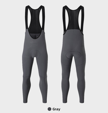 YKYW Men's Diamond-Grid Cycling Bib Tights 120kg/m³ Pad