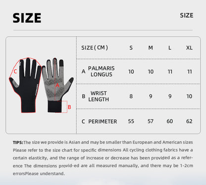 YKYW WarmEase Fleece Cycling Gloves