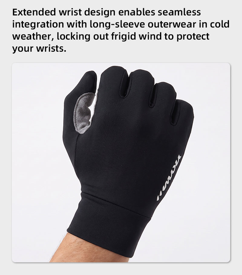 YKYW WarmEase Fleece Cycling Gloves