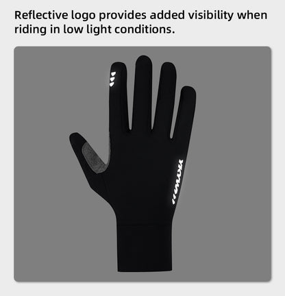 YKYW WarmEase Fleece Cycling Gloves