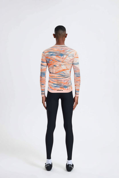 YKYWBIKE 2026 Men's Cycling Jersey Long Sleeve Road Bike Shirt Bicycle Jersey Soft Light Summer Breathable MTB Maillot Short