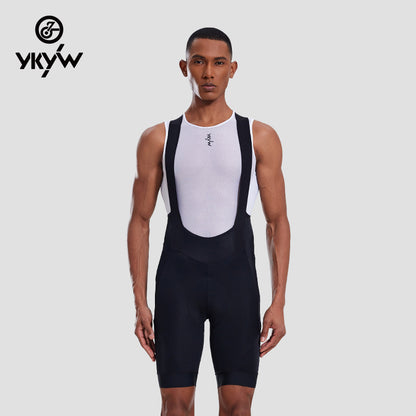 YKYW Men's Summer Cycling Bib Shorts  200kg/m³ Premium Cushion for 8H Long Rides