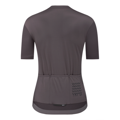 YKYW 2025 Women Short Sleeve Cycling Jersey Summer Quick Dry Road Bike Shirt Breathable Reflective Pro Cycling Clothes Tight Fit Bicycle Tops Black