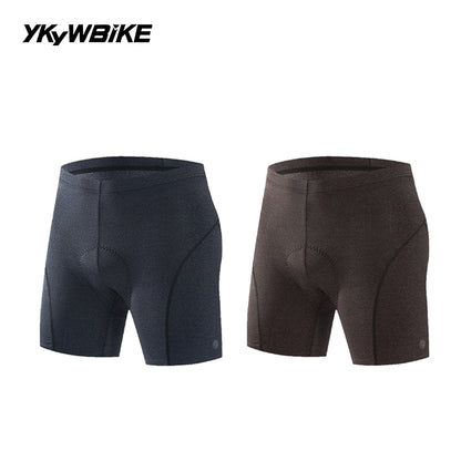 Ykywbike Men's Cycling Shorts Cycling Underwear Belgium High Elasic Sponge Pad Shockproof Mtb Shorts Mountain Bicycle Underwear
