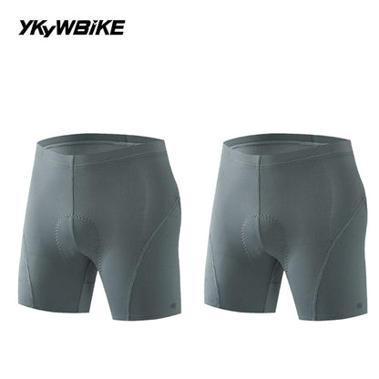 Ykywbike Men's Cycling Shorts Cycling Underwear Belgium High Elasic Sponge Pad Shockproof Mtb Shorts Mountain Bicycle Underwear