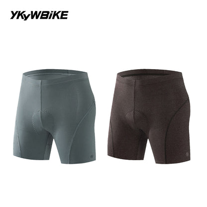 Ykywbike Men's Cycling Shorts Cycling Underwear Belgium High Elasic Sponge Pad Shockproof Mtb Shorts Mountain Bicycle Underwear