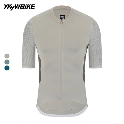 YKYWBIKE 2025 Man Cycling Jersey Velocity X-Cool Race Pro Summer Breathable Short Sleeve Bike Shirt Honeycomb Bicycle Clothing