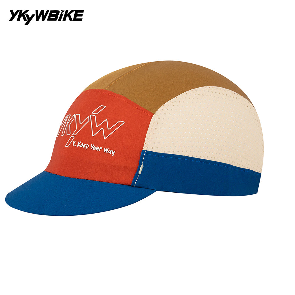 YKYWBIKE 2025 Cycling Caps Colorful Unisex Ventilated Outdoors Sports Caps Road Bike Hat Bicycle Cap MTB Running Caps Breathable