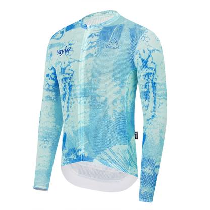 YKYWBIKE 2026 Men Cycling Jersey Long Full Sleeve Road Bike Long Shirt Bicycle Top Jersey MTB Maillot Ciclismo Clothing