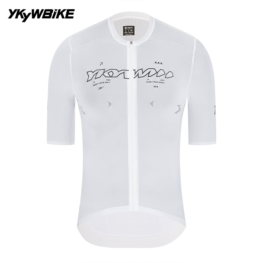 YKYWBIKE Unisex Cycling Jersey Pro Elite Race Road Bike Shirt Carvico Men Women Bicycle Jersey Short Sleeve Summer Maillot