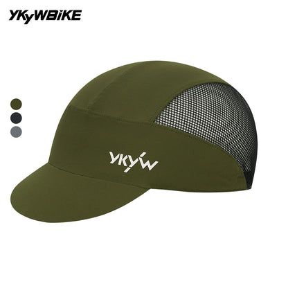 YKYWBIKE 2025 Cycling Caps Outdoors Sports Caps Road Bike Bicycle Cap Breathable Mesh Reflective Lightweight Short Brim