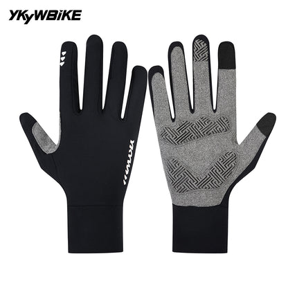 YKYW WarmEase Fleece Cycling Gloves