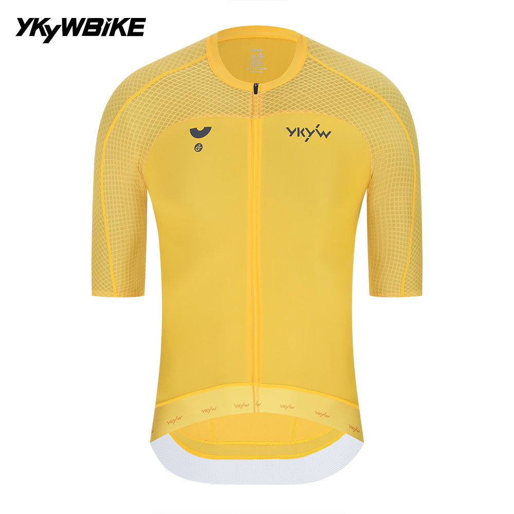 YKYWBIKE Men Cycling Jersey 2026 Summer Short Sleeve Bicycle Shirt Pro Race Road Bike Jersey Top Cycling Clothing MTB