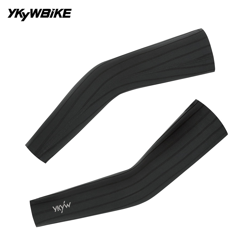 YKYWBIKE Cycling Sun Protection Arm Sleeves Biking UV Arm Sleeves Aerodynamic Bicycle Sports Arms Sleeve MTB Road Bike Sleeve