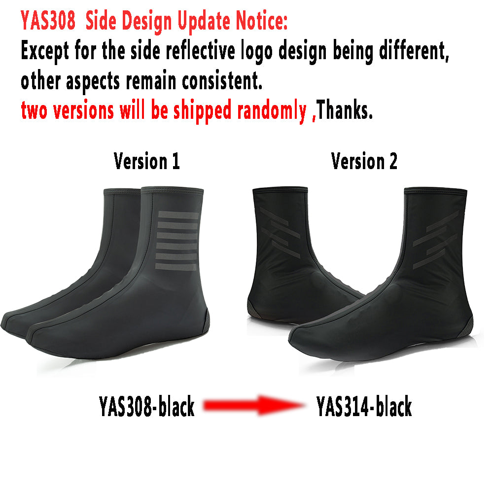 YKYW MTB Cycling Pro Team & Classic Shoes Covers Winter 5-20°C Ultra-high-tech Rainproof Windproof Keep Warm Reflective Breathable Resilient 2 Colors