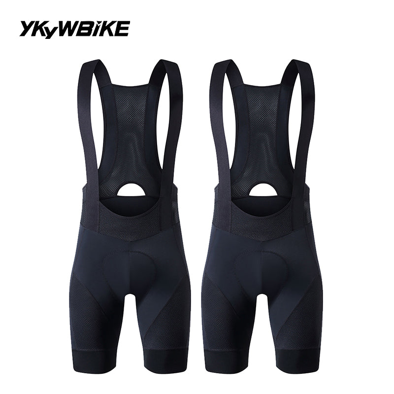 Ykywbike Cycling Bib Shorts Men Outdoor Wear Bike Ride Padded Riding Bib Tights Bicycle Men's Cycling Clothing Quick-Dry