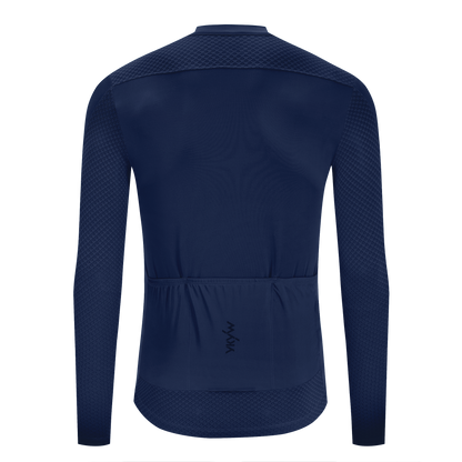 YKYW Men's PRO Team Aero Cycling Jersey Spring Summer 15-25℃ Long Sleeve Breathable YKK Zipper Design with 3+1 Pocket