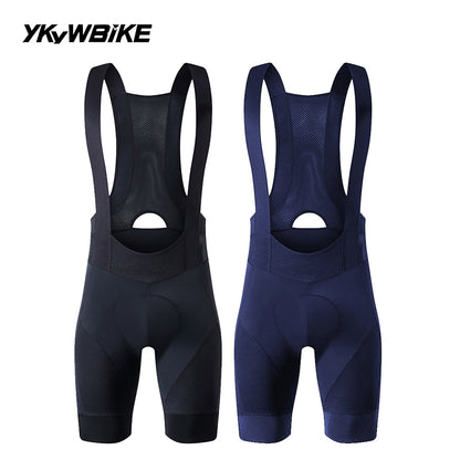Ykywbike Cycling Bib Shorts Men Outdoor Wear Bike Ride Padded Riding Bib Tights Bicycle Men's Cycling Clothing Quick-Dry