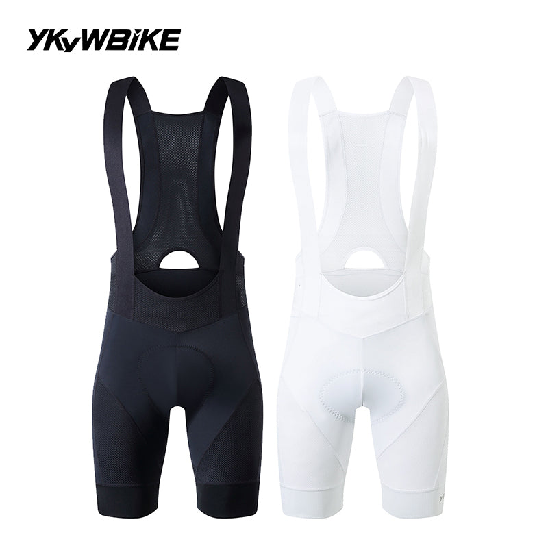 Ykywbike Cycling Bib Shorts Men Outdoor Wear Bike Ride Padded Riding Bib Tights Bicycle Men's Cycling Clothing Quick-Dry