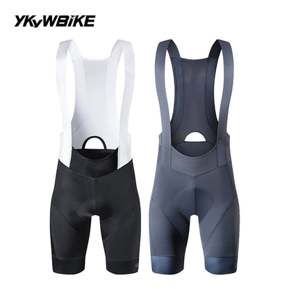 Ykywbike Cycling Bib Shorts Men Outdoor Wear Bike Ride Padded Riding Bib Tights Bicycle Men's Cycling Clothing Quick-Dry