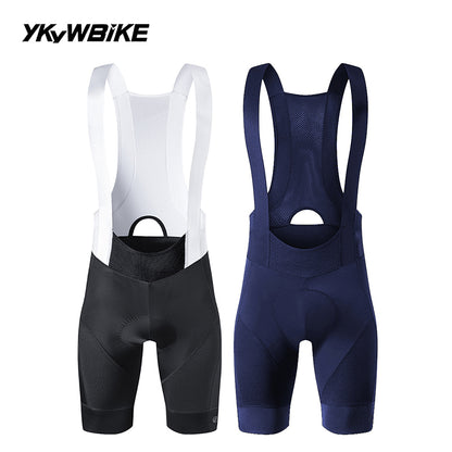Ykywbike Cycling Bib Shorts Men Outdoor Wear Bike Ride Padded Riding Bib Tights Bicycle Men's Cycling Clothing Quick-Dry