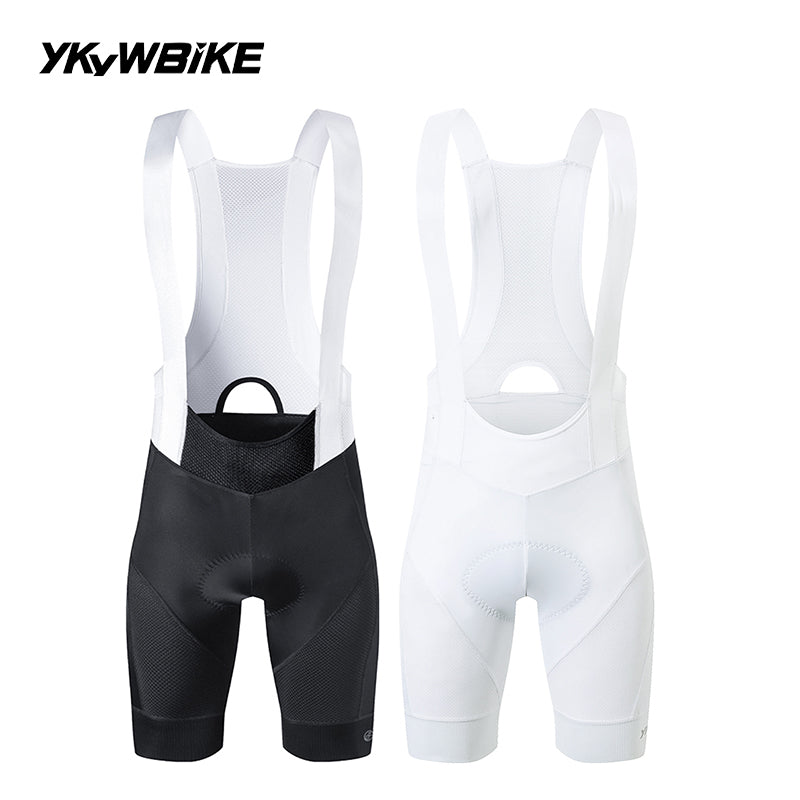 Ykywbike Cycling Bib Shorts Men Outdoor Wear Bike Ride Padded Riding Bib Tights Bicycle Men's Cycling Clothing Quick-Dry