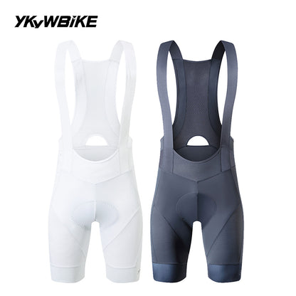 Ykywbike Cycling Bib Shorts Men Outdoor Wear Bike Ride Padded Riding Bib Tights Bicycle Men's Cycling Clothing Quick-Dry