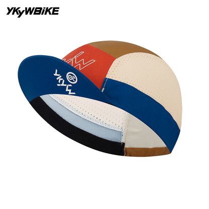 YKYWBIKE 2025 Cycling Caps Colorful Unisex Ventilated Outdoors Sports Caps Road Bike Hat Bicycle Cap MTB Running Caps Breathable