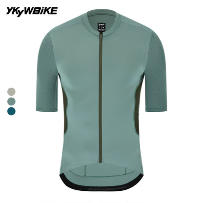 YKYWBIKE 2025 Man Cycling Jersey Velocity X-Cool Race Pro Summer Breathable Short Sleeve Bike Shirt Honeycomb Bicycle Clothing