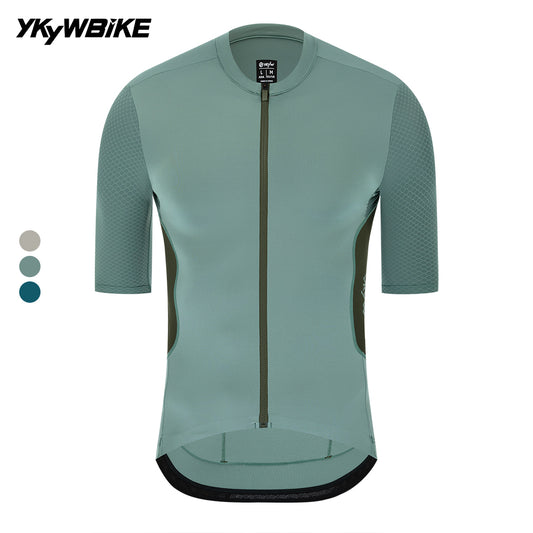 YKYWBIKE 2025 Man Cycling Jersey Velocity X-Cool Race Pro Summer Breathable Short Sleeve Bike Shirt Honeycomb Bicycle Clothing