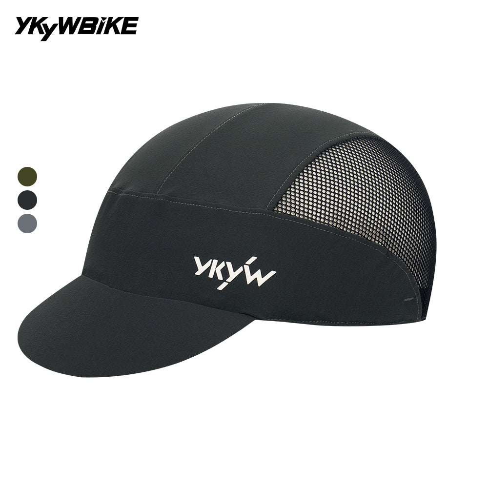 YKYWBIKE 2025 Cycling Caps Outdoors Sports Caps Road Bike Bicycle Cap Breathable Mesh Reflective Lightweight Short Brim