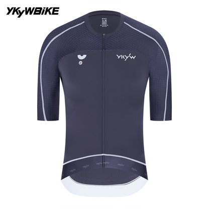 YKYWBIKE Men Cycling Jersey 2026 Summer Short Sleeve Bicycle Shirt Pro Race Road Bike Jersey Top Cycling Clothing MTB
