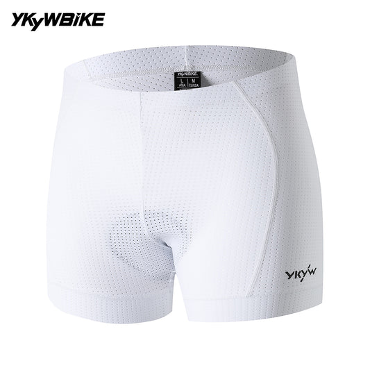 YKYWBIKE Cycling Underwear 200kg/m³ Sponge Padding 8-Hour Ride Support Bike Shorts Liner Under Shorts